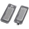 Hacreyatu 2 PZ LED Licenza Numero Targa Luce Per Fiat Ducato 2006-2020 12V Luci Targa per Lancia Musa Ypsilon Citr-oen Jumper Per Peugeot Boxer Bus