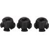 PAOORTS Clip di Montaggio per Allineamento Radar per Auto 3 Pezzi, 36806 TLA A01 Clip di Montaggio per Radar di Ricambio per Civi C Accor D CR V Nero