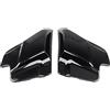 XMMT 1 Coppia Nero lucido Coperture laterali in plastica ABS Adatta al pannello Per Harley Touring Electra Road Glide Road King Street Glide 1997-2008