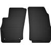 Wielganizator Tappetini in gomma su misura, compatibili con Fiat Grande Punto (2005-2009) hatchback neri su misura adattamento ottimale
