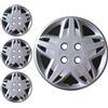 W-Parts SERIE 4 BORCHIE - 4 COPRICERCHI COPPE RUOTA 14 PER RENAULT KANGOO 98-> TIPO A