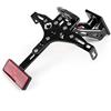 Bruce & Shark Portatarga per Yamaha YZF 1000 R1 2004-2008 | regolabile, materiale CNC alluminio, colore come da immagine
