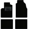 QUEMAR Tappetini Auto compatibili con Panda II 2003-2011 / Kit Tappeti in Moquette e Gomma su Misura (Set 2 Anteriori + 2 Posteriori) / Ricami e Colori Personalizzati (0 Ricami, Bordo Antracite)