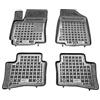 MTM Tappetini Gomma per Kia Rio III (UB) 08.2011-01.2017 Design a Vaschetta, su Misura con Bordi Rialzati cod. 3D 5468