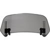 SUBLXPoten Parabrezza per Moto Estensione parabrezza moto, deflettore universale rialzato, accessori(B Smoke)