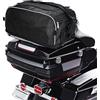 HCmotorku Borsa portabagagli per moto Tasca posteriore pieghevole Bagaglio da viaggio Adatta per Harley Touring Street Road Electra Glide Road King 1994-2022