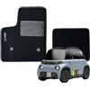 W-Parts SERIE 2 TAPPETI - TAPPETINI IN MOQUETTE NERI PER CITROEN AMI DAL 2020 IN POI