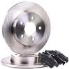 RIDEX 3405B0040 Serie/Kit Kit dischi e pastiglie Posteriore con molla con lamierino anticigolío Compatibilità con VW Transporter V Bus 7HB, 7HJ, 7EB, 7EJ, 7EF, 7EG, 7HF, 7EC
