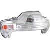 one by Camamoto faro stop posteriore completo (cod 77204324 trasparente bianco compatibile con mbk booster spirit - yamaha original bws anno dal 1999 fino al 2003)