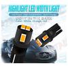 r2digital® 2x LAMPADE LED T10 W5W COLOR ARANCIO 2000K 6 SMD 5630 2W POSIZIONE TARGA ABITACOLO PORTAOGGETTI BAGAGLI AUTO MOTO CAMPER (Arancio)