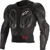Alpinestars 6506818-13-L Protettore Bionico Giacca, Taglia L, Nero/Rosso