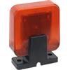Shkalacar Spia Lampeggiante a LED, Lampeggianti per Trattori 12-265 V CA/CC per Porta del Garage Luce di Allarme di Segnalazione a LED montata a Parete Esterna