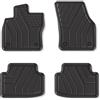 IMJ-Global Tappetini Auto Gomma SpartLINE su Misura Compatibili con Volkswagen Tiguan II dal 2015 in poi, Set Completo di Tappeti Auto per Migliorare Look e Sportività