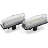 Ansbvgn LED Numero Targa Luce Per Toyota Per RAV4 Per Prius Per Venza Matrix C-HR Per Scion Per Lexus CT200h NX200t 2 Pezzi Luce Targa A LED