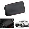 GAFAT Compatibile con Porsche Macan 2015-2023 2024 Copertura per Bracciolo Centrale, Macan Cuscino per Console Centrale, Protezione PU Microfibra Pelle