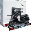SMV-Metall GmbH Portabici per moto, portapacchi posteriore per camper, furgone, Fiat Ducato X250/X290, carico utile 150 kg, con kit elettrico specifico per il veicolo