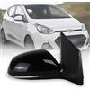 TiJeRa Specchietti Laterali Per Hyundai I10 2014-2017 Assemblea Specchio Auto Pieghevole Segnale Di Svolta Elettrico Regolabile Riscaldato Specchietti Laterali