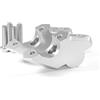 YHBH Manubri telescopici regolabili Riser Manubrio Per Moto Per BMW F900GS Adventure F 900 GS ADV 2024, Adattatore Di Montaggio Per Morsetto, Kit Distanziale Rialzo(Argento)