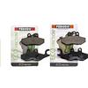 E-BIKERS.IT PASTIGLIE FRENO ANTERIORE + POSTERIORE FERODO FDB2142 + FDB2186 PIAGGIO BEVERLY 300 2010-2020