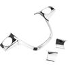 MIENAOC Auto interno Decorative Per Ford Per C-MAX 2011-2017 Adesivo per rivestimento del volante dell'auto Accessori Interni Auto(3Pcs ABS Chrome)