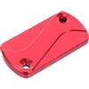 ibasenice Lega di Alluminio Coperchio Sigillato per Pompa Freno Anteriore Moto | Rosso, Ricambio Universale, Protezione Precisa e Resistente All'usura, Lavorazione