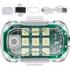Generic Luci da soffitto per interni auto, luci per tettuccio | Illuminazione ambientale bianca per interni auto ricaricabile tramite USB, controllo touch, piccola illuminazione bianca per interni auto