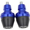 GTATNDAJ Protettore in caso di caduta Moto Universale Parafango Anteriore Anti Crash Cap Paratelaio Anti Crash Proteggere Per Honda CB600 HORNET CBR 600 RR/F Protettore in caso di caduta(Blue)