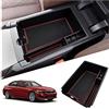 Ruiya Compatibile con BMW 3er G20 G21 2019-2026/ 4er G22 i4 G26/ i3 G28 2023-2026 Braccioli Portaoggetti Organizer,Centrale Portaoggetti Consolle Braccioli Vano Contenitore BMW 3er Accessori [rosso .]