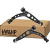 kW&HP KIT 2 PEZZI COPPIA BRACCETTI TRAPEZI OSCILLANTI ANTERIORI LATO DX/SX CINQUECENTO/SEICENTO (KW0001)