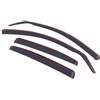 Generico Kit 4 Deflettori Aria Nero fumé Trasparento Antivento per Finestrini Laterali Anteriori e Posteriori Compatibile con BMW Serie 3 E90 2006-2011