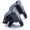 Generic 2Pcs Ugello lavavetro anteriore Jet per Peugeot Partner Tepee Per Citroen Berlingo 2008-2018