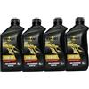 VIMANT Olio Motore Auto SAE 10W-40, 4 Litri, 4x1L, Semi-Sintetico, ACEA A3/B4, MADE IN ITALY