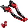 FVCMNJDGE Leva Frizione Leva Freno Moto Per H&on&da CB500X CB 500X Leva Frizione Leva Freno Set Maniglia Pieghevole Regolabile Leve Accessori Moto Parti