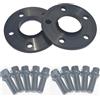 TXDBD Distanziali Per Ruote Forgiati Per Mercedes Per Benz W461 W460 W463 W447 W639 W140 W163 W164 W166 W169 W176 W638 A207 Distanziali Per Mozzi Ruota(Nero 12MM)