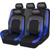 LYNYQ Auto Set Coprisedili per Renault Captur II I/Captur E-TECH 2019 2020 2021 2022 2023 2024 2025, Pelle Confortevole Coprisedile Copri Traspirante Antiscivolo Anteriori Posteriori Protezione Sedile