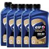 Palmaspareparts 5 LITRI OLIO MOTORE ELF EVOLUTION R-TECH ELITE EVOLUTION 5W30 ACEA C3 RN0700 R0710