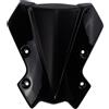 Punxdda Cupolino Touring Per KAWASAKI Per Z650 Per Z900 2020 2021 2022 2023 2024 Parabrezza Sportivo In Carbonio Per Motocicletta Parabrezza Moto(Nero)