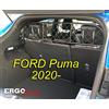 ERGOTECH Divisorio Griglia Rete Divisoria per Ford Puma, RDA65-XXS8, per Trasporto Cani e Bagagli. Sicuro, Confortevole, garantito!