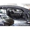 J&J AUTOMOTIVE Deflettori d'Aria per Ford Galaxy 2015-2023, Set da 2 Pezzi, Nero Fumé Oscurato Heko