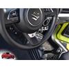 autoCOVR Dekor in Acciaio per 2017-2024 Suzuki.SWIFT | Per il volante | 1 Pezzo Inox AZ RZ A2L A GL GLX SHVS AllGrip Hybrid Swift Accessori Tuning