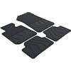 Kovvar Tappetini per Auto in Gomma adatti per BMW Serie 1 E87-2004 - 2011 Versione: 5 porte | Sistema di fissaggio: Velcro - Serie: Gomma