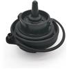 MFTGRS Tappo del serbatoio dell'auto Per VW Per Golf Per Beetle Per Tiguan 2018 2019 2020 5C0201550T 5Q0201550L Tappo Protezione Serbatoio Carburante Per Auto Coperchio Gas(Nero)