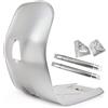 Generico Scudo Completo di Pedana Con Kit Rinforzi Compatibile con Vespa Special 50 90 Faro Tondo 125 ET3 Primavera
