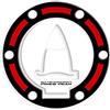 AZgraphishop PROTEZIONE TAPPO BENZINA IN RESINA 3D COMPATIBILE CON DUCATI MULTISTRADA 1200/950 GP-309(M) (Pikes Peak)