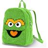 KARACTERMANIA Sesame Street Oscar il Brontolone Face-Zaino Plush, Verde, 22 x 27 cm, Capacità 7 L