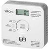 Avidsen Rilevatore Monossido di Carbonio a Batteria con Display e Allarme Acustico