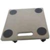 Garden Friend Pedana Quadra 30x30cm con 4 Ruote Pivottanti max 150 kg