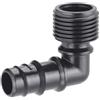 Claber Gomito per Collegare Microirrigatori Colibri a Fine Linea Filetto 1/2 Pollice cr