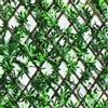 Verdelook Siepe Artificiale da Giardino Traliccio Estensibile Foglie Acero Verde 1x2 mt