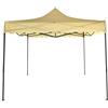 Rigamonti Gazebo Pieghevole 3x3 Acciaio Oxford 420d pvc Ecru con Sacca Trasporto